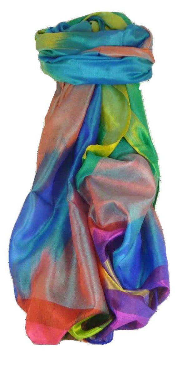 Varanasi Ekal Sciarpa di Seta Heritage Narayan 5 da Pashmina & Silk