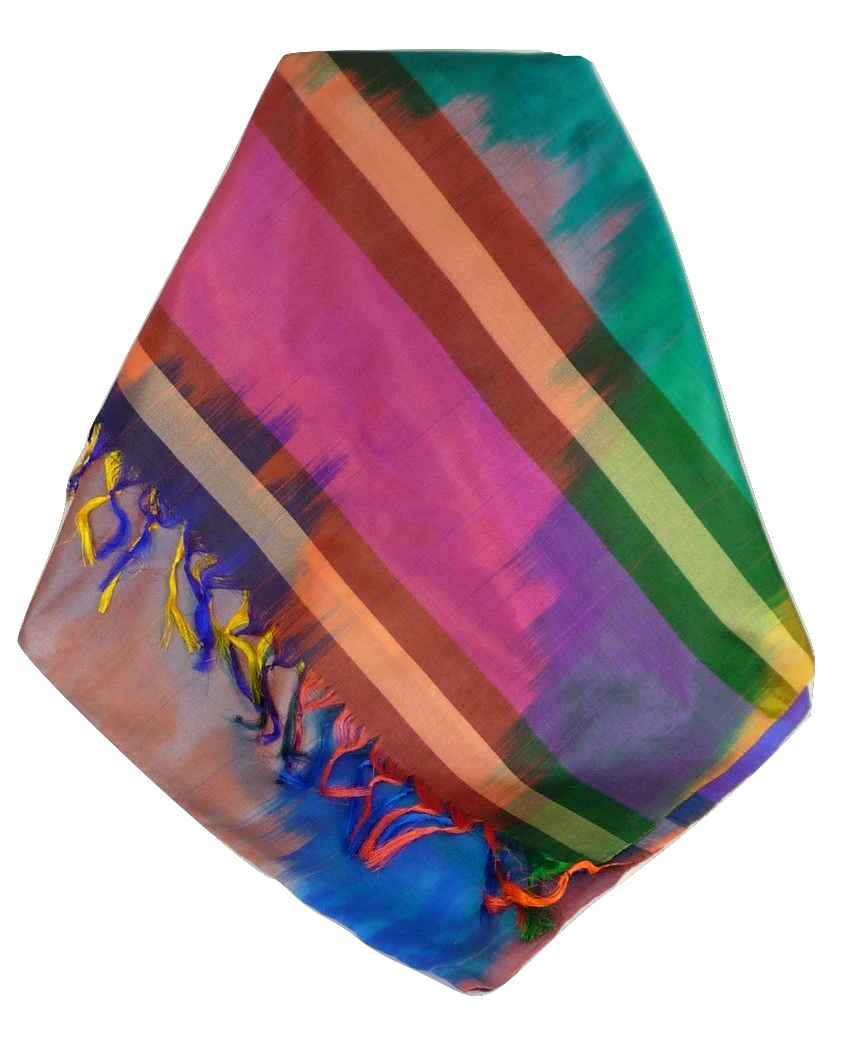 Varanasi Ekal Sciarpa di Seta Heritage Narayan 7 da Pashmina & Silk