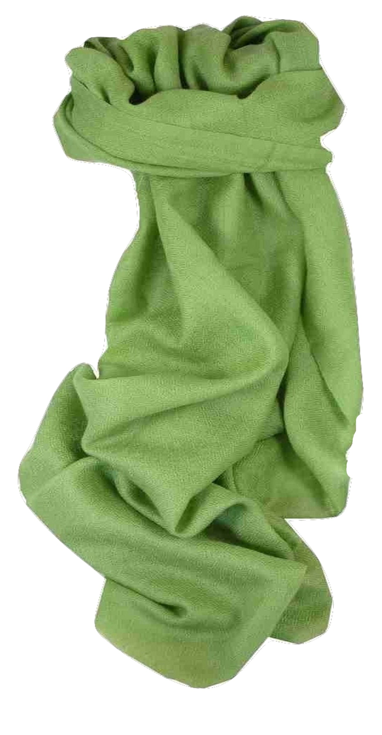 Per Uomo Cashmere Sciarpa Fino  Moss di Pashmina & Silk