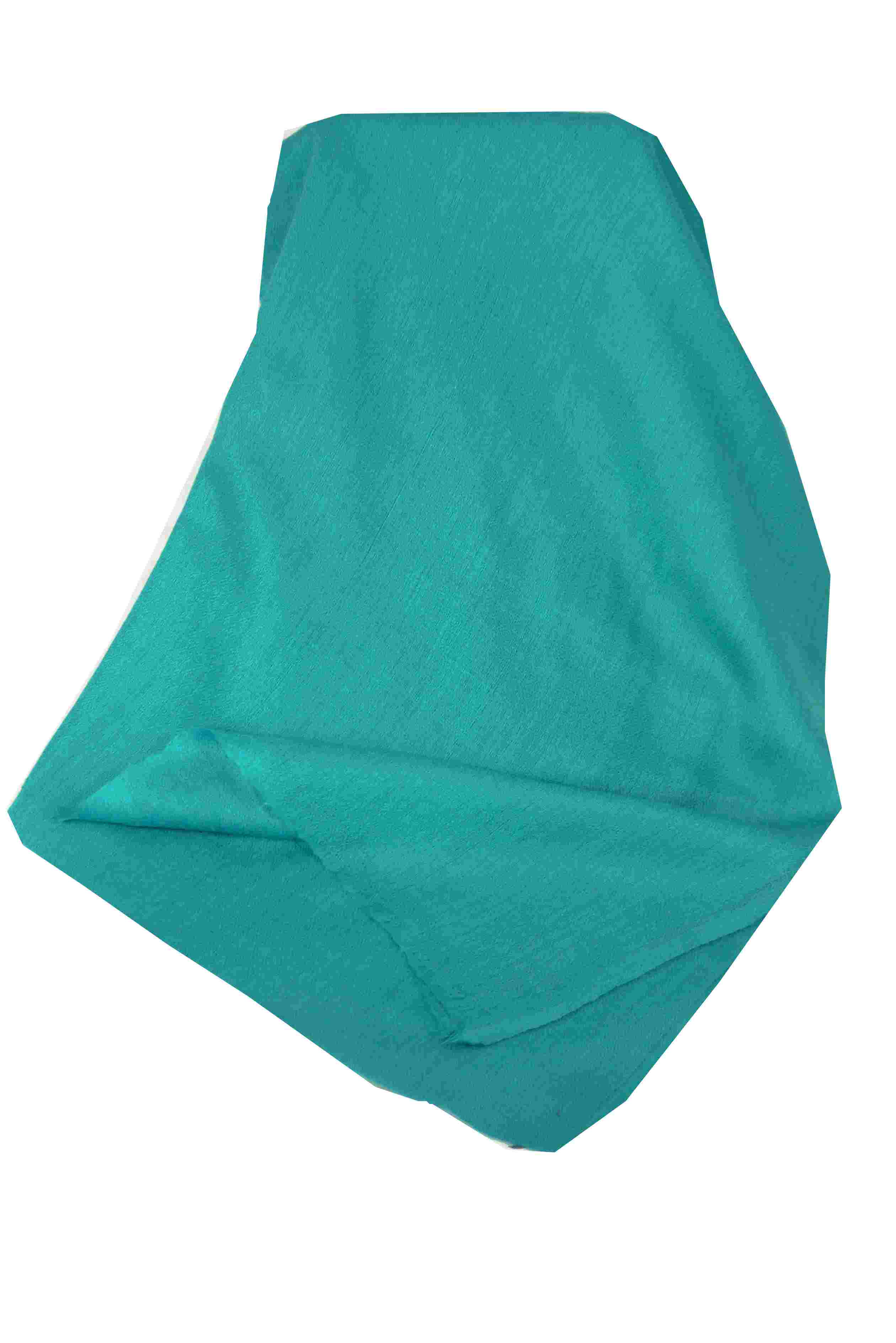 Fine Cashmere Scarf Karakoram Birds-Eye Weave Ocean  by Pashmina & Silk