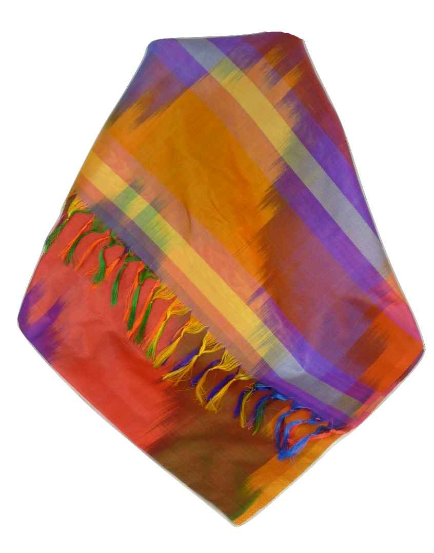 Varanasi Premium Silk Long Scarf 7559 GIFT BOX WRAPPED by Pashmina & Silk