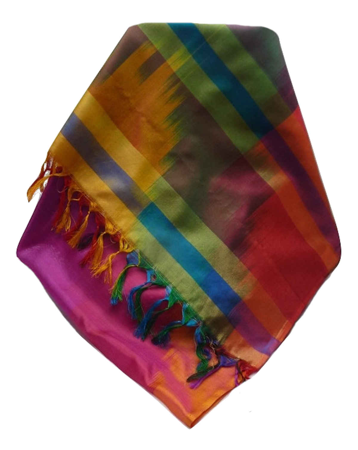 Varanasi Ekal Premium Silk Long Scarf Heritage Goel 2 by Pashmina & Silk