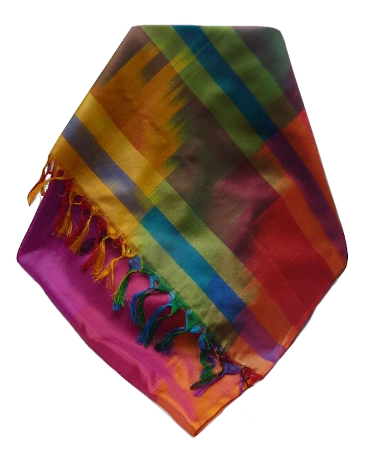 Varanasi Ekal Premium Silk Long Scarf Heritage Goel 4 by Pashmina & Silk