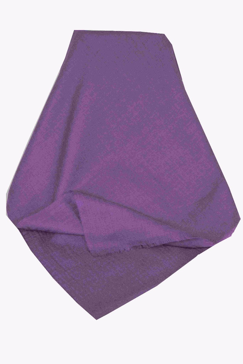 MENS Fine Cashmere Scarf Plum by Pashmina & Silk