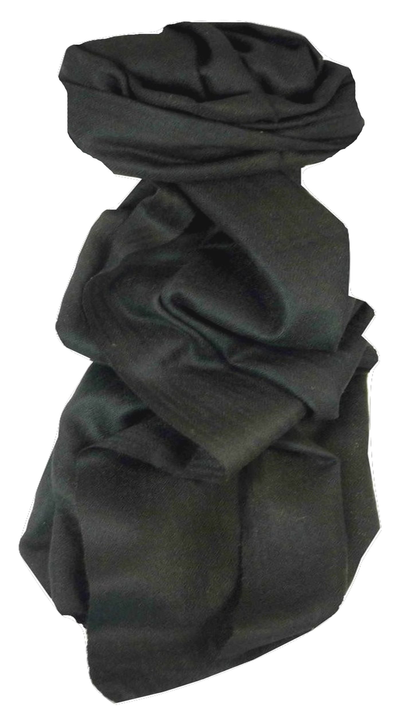 Per Uomo Cashmere Sciarpa Fino  Black di Pashmina & Silk