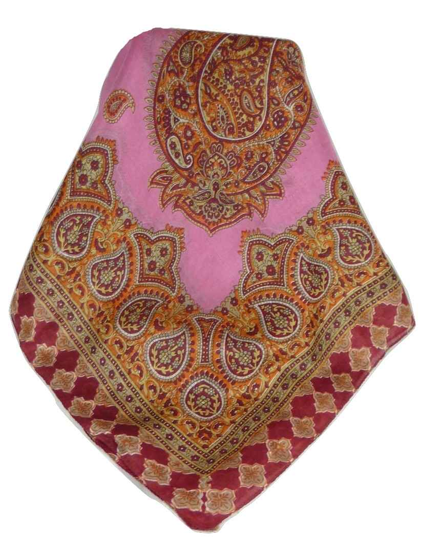 Echarpe Traditional Soie de Mûrier Ladi Carnation de Pashmina & Silk 
