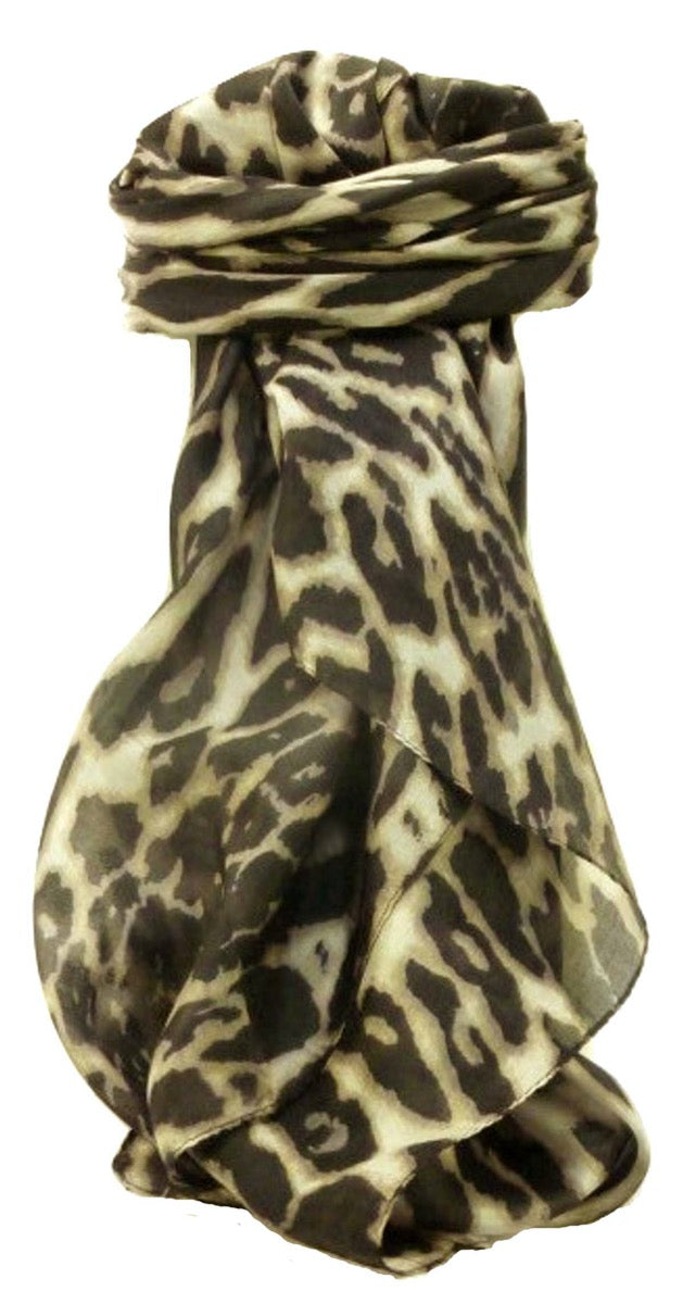 Mulberry Silk Contemporary Square Scarf Abstract A302 by Pashmina & Silk