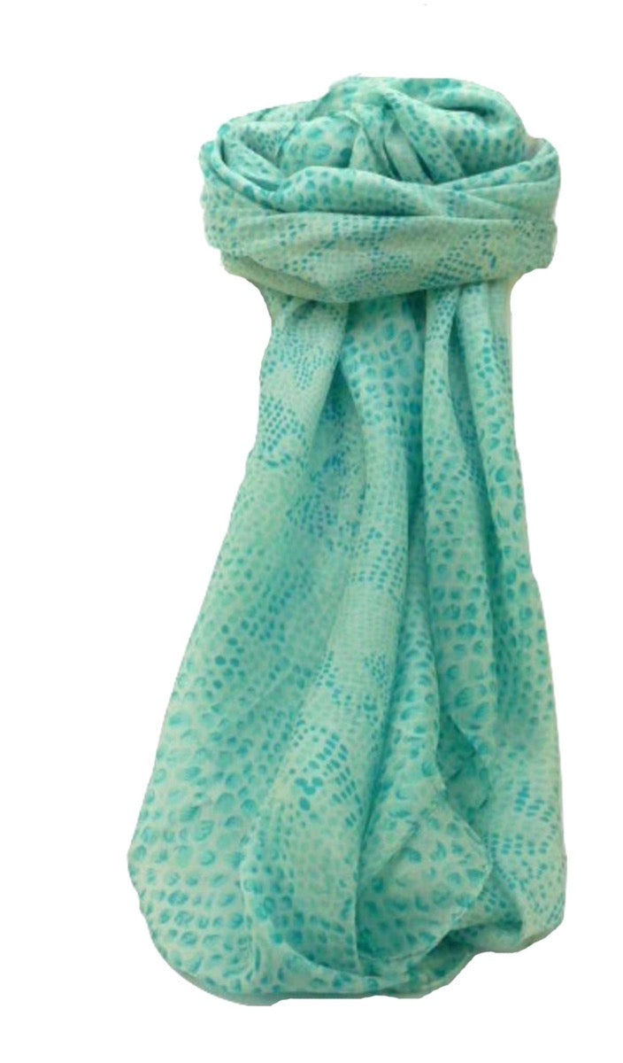 Mulberry Silk Contemporary Square Scarf Abstract A303 by Pashmina & Silk