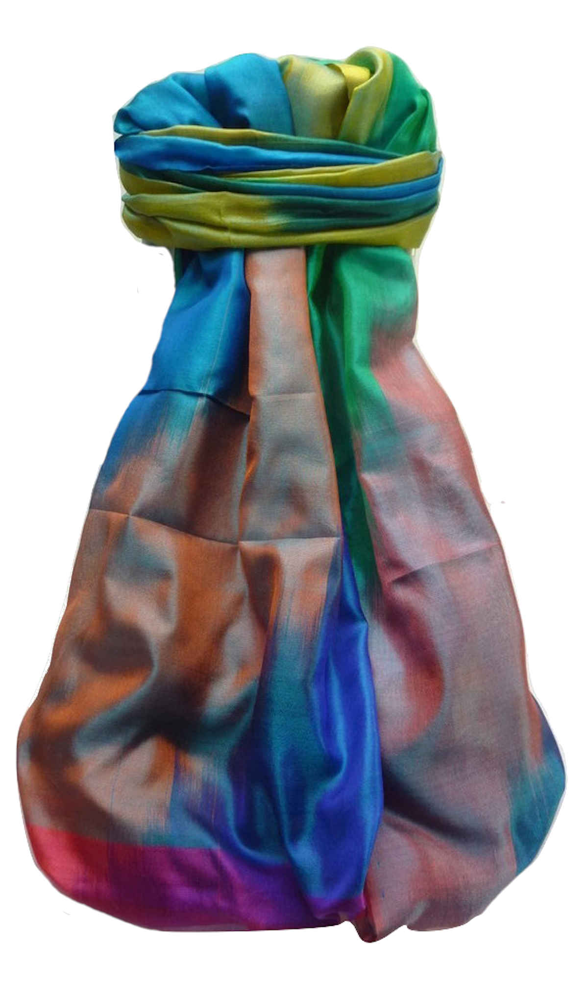 Varanasi Ekal Sciarpa di Seta Heritage Rai 4 da Pashmina & Silk