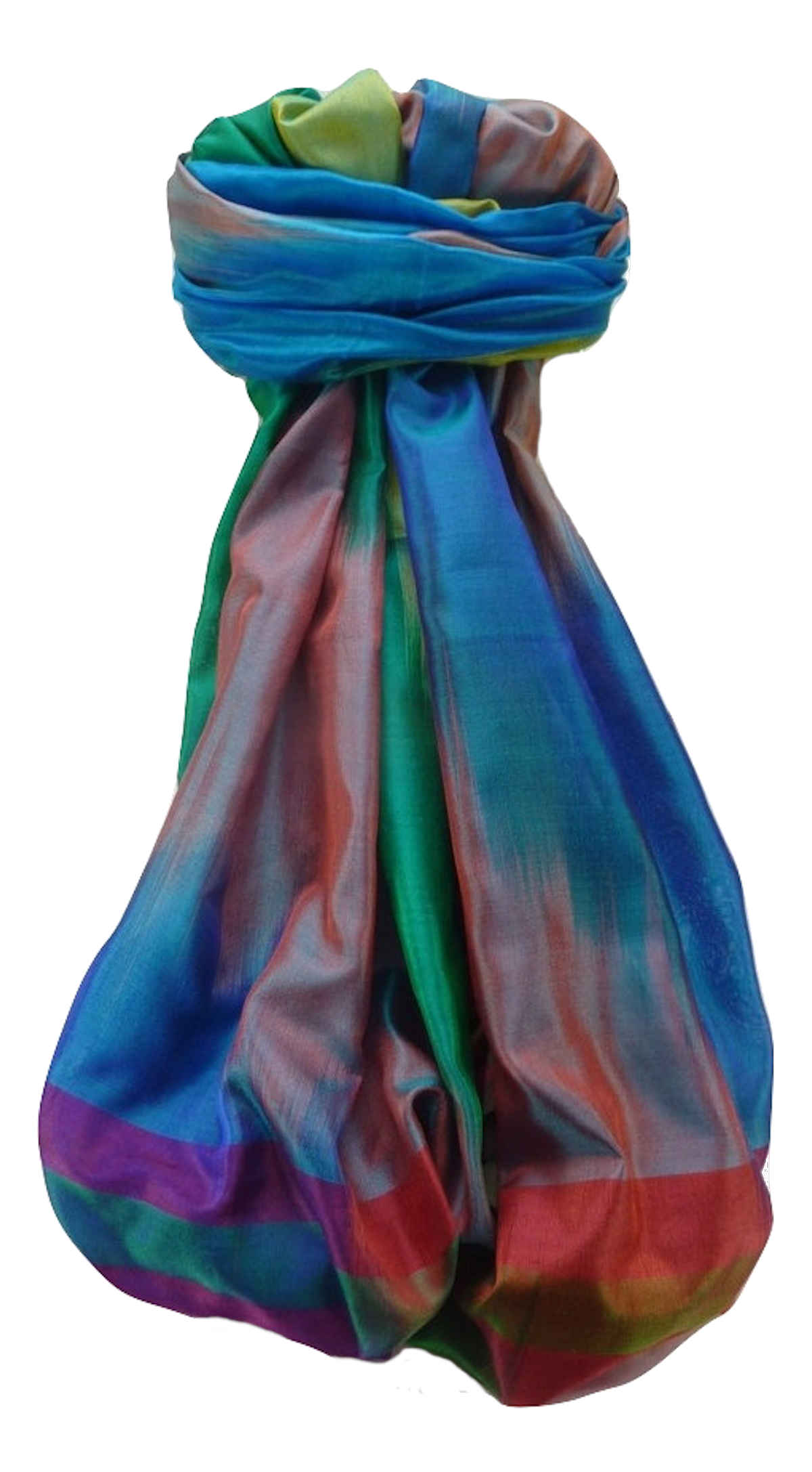 Varanasi Ekal Sciarpa di Seta Heritage Rai 5 da Pashmina & Silk