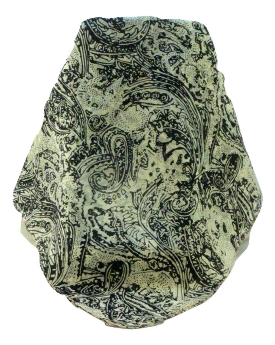 Mulberry Silk Contemporary Square Scarf Abstract A308 by Pashmina & Silk