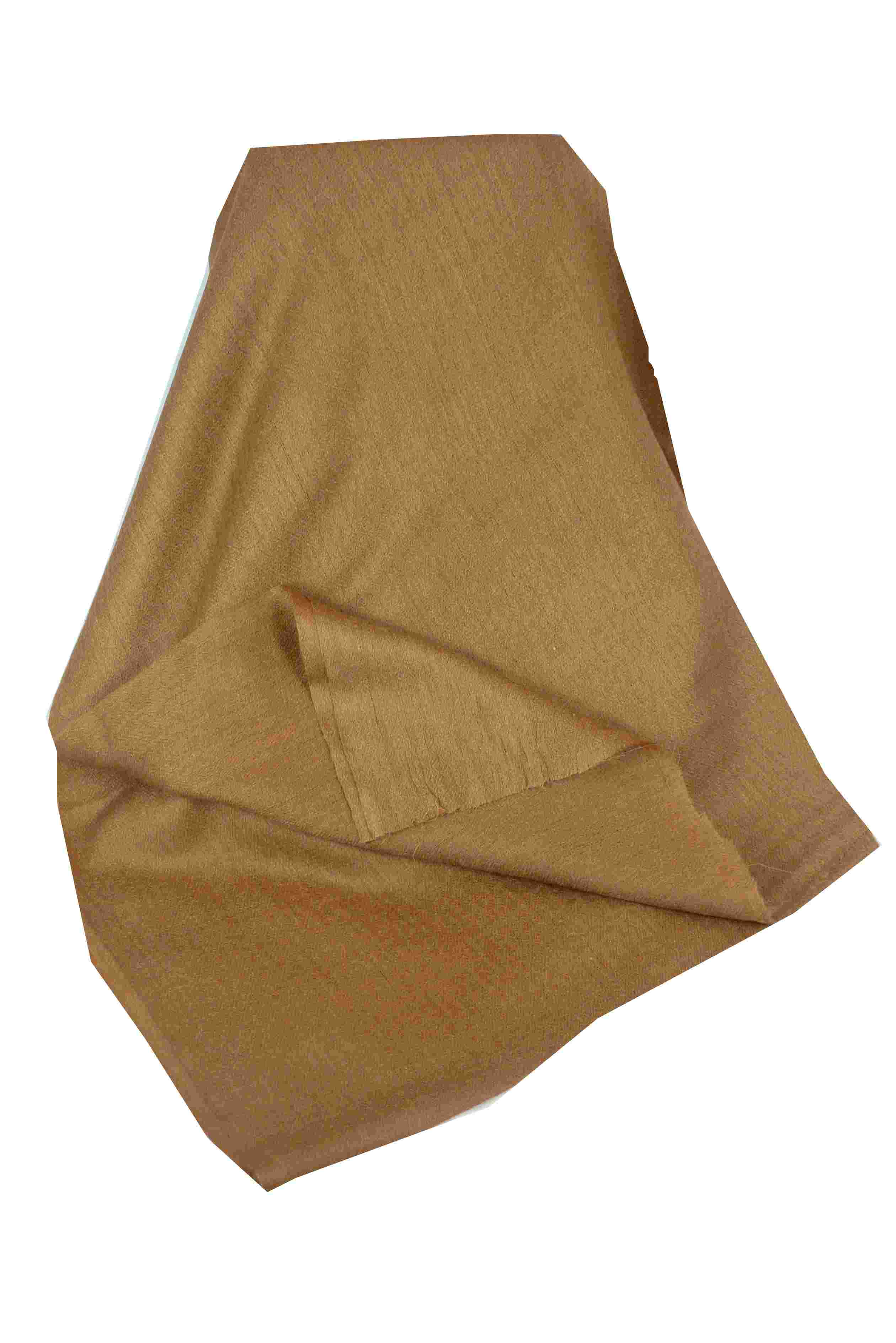 Per Uomo Cashmere Sciarpa Fino Caramel di Pashmina & Silk
