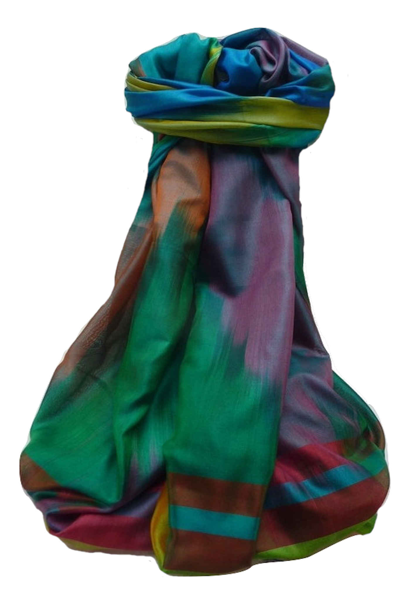 Varanasi Ekal Sciarpa di Seta Heritage Rai 8 da Pashmina & Silk