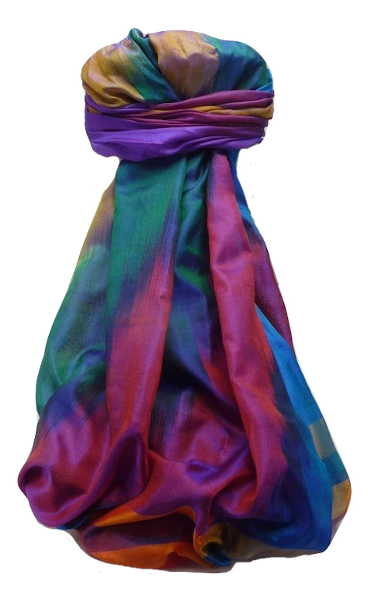 Varanasi Ekal Sciarpa di Seta Heritage Rai 9 da Pashmina & Silk