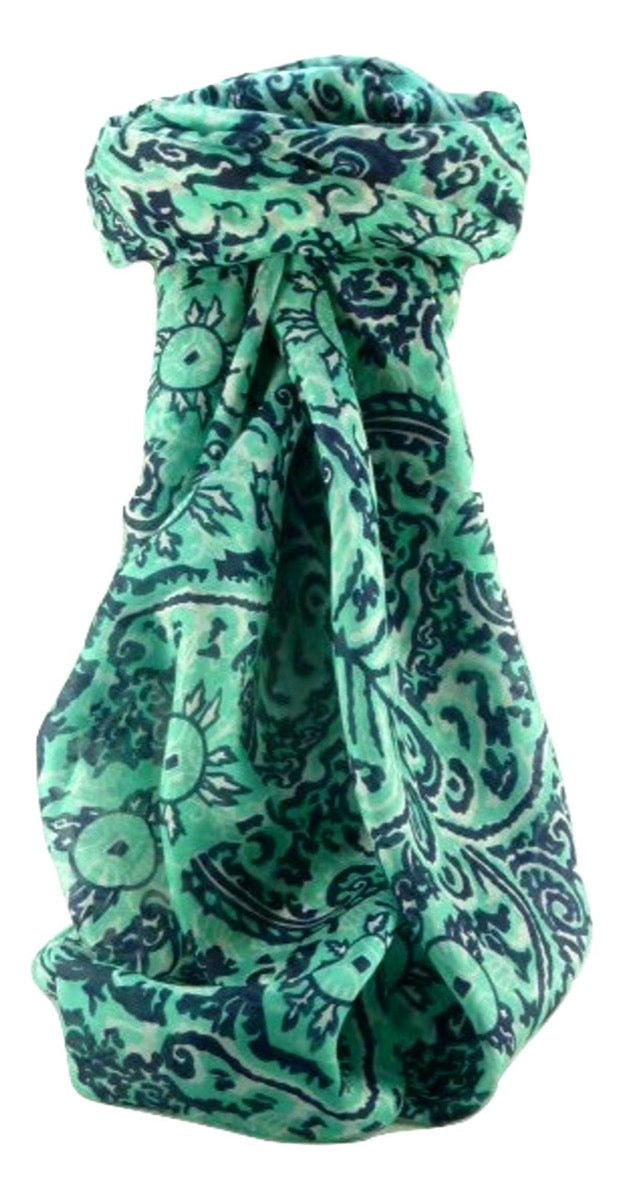 Mulberry Silk Contemporary Square Scarf Abstract A314 by Pashmina & Silk