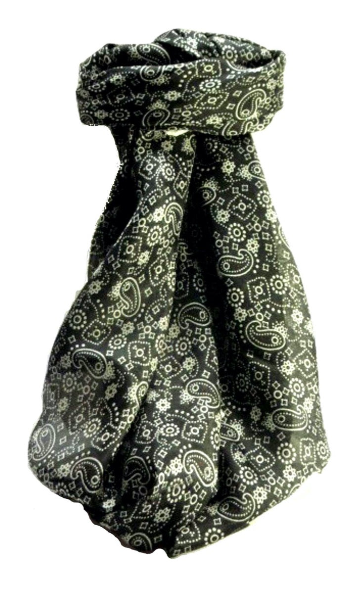 Mulberry Silk Contemporary Square Scarf Abstract A320 by Pashmina & Silk