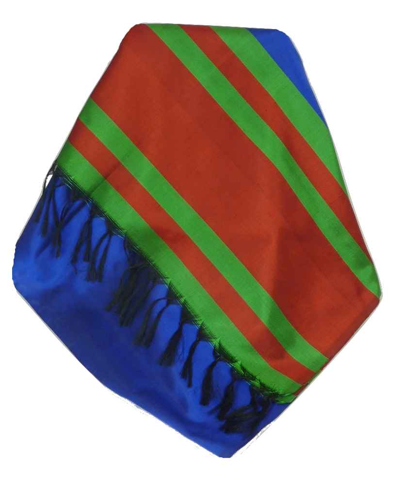 Varanasi Border Sciarpa di Seta Heritage Vijaya 204 da Pashmina & Silk