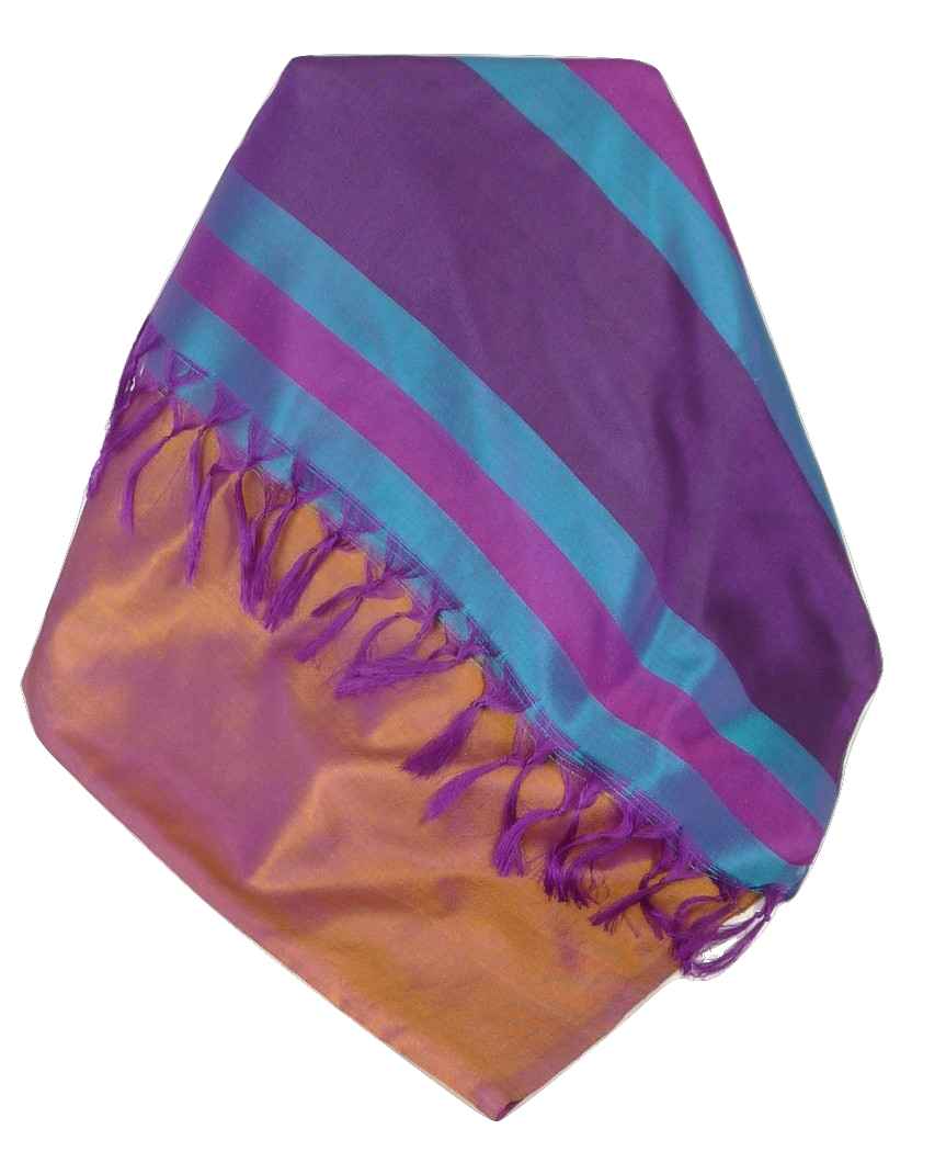 Varanasi Border Sciarpa di Seta Heritage Sandeep 300 da Pashmina & Silk