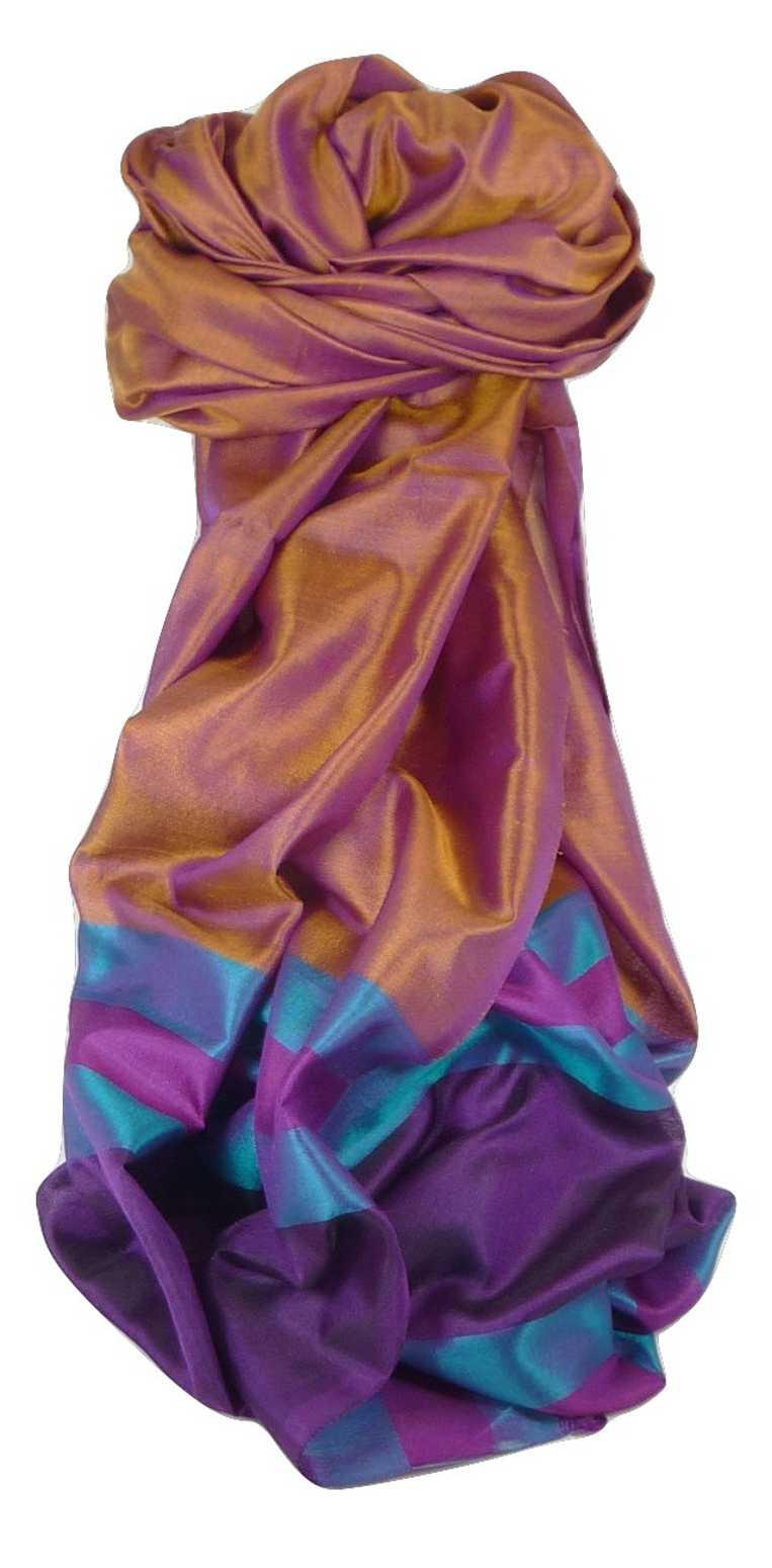 Varanasi Border Sciarpa di Seta Heritage Sandeep 300 da Pashmina & Silk
