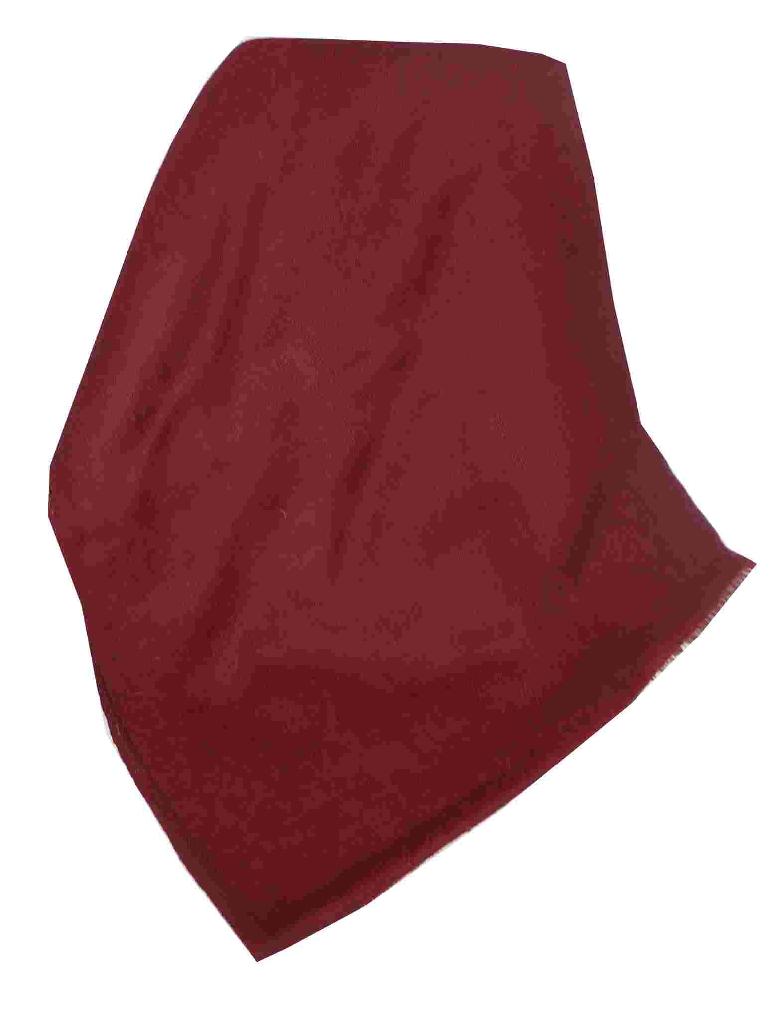 Stola Fine Cachemire Disegno “Jacquard” Burgundy di Pashmina & Silk 