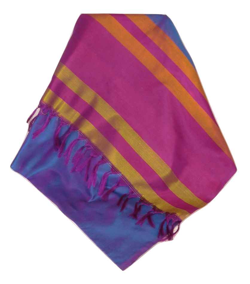 Varanasi Border Sciarpa di Seta Heritage Sandeep 302 da Pashmina & Silk