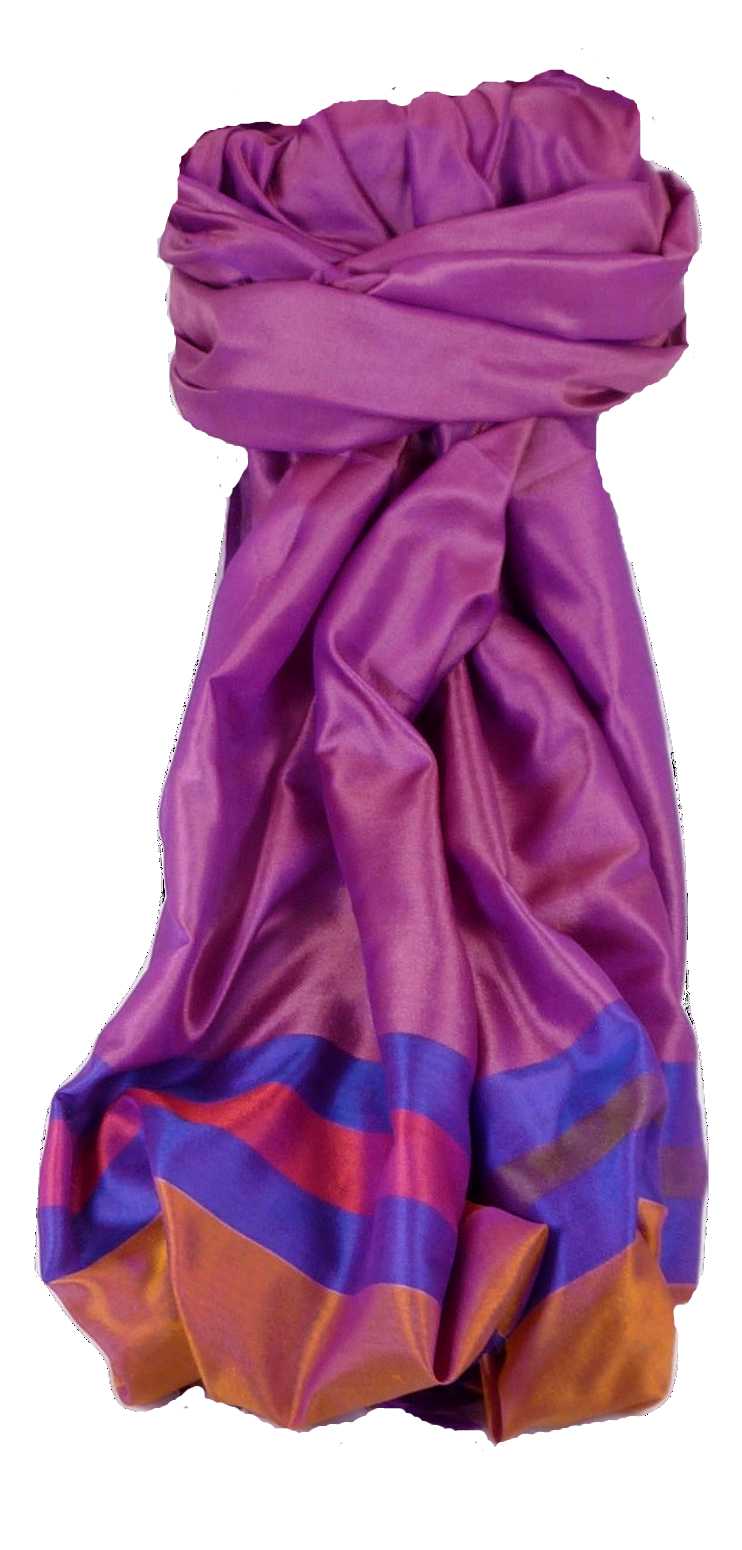 Varanasi Border Sciarpa di Seta Heritage Sandeep 303 da Pashmina & Silk
