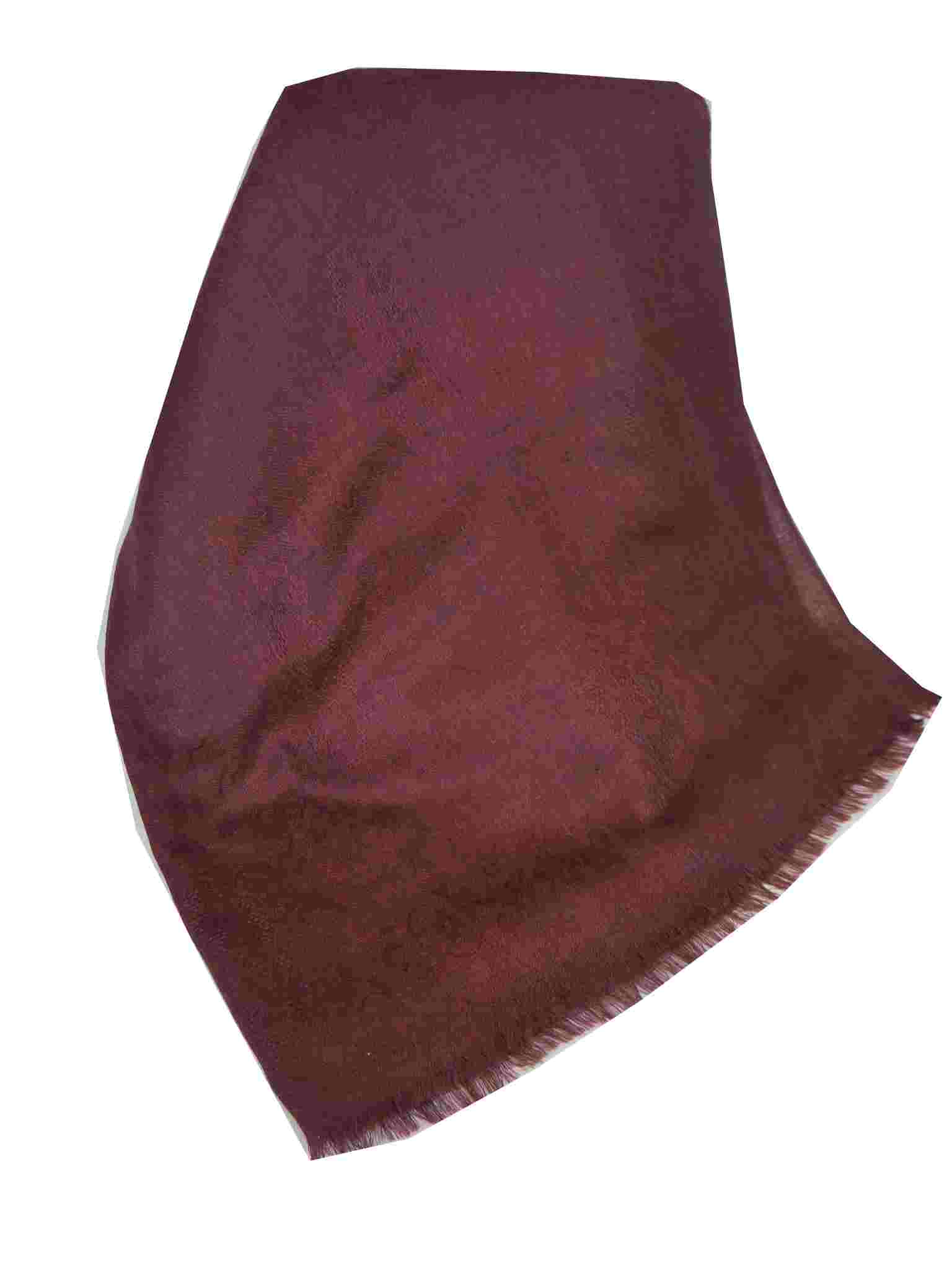 Stola Fine Cachemire Disegno “Jacquard” Plum di Pashmina & Silk 