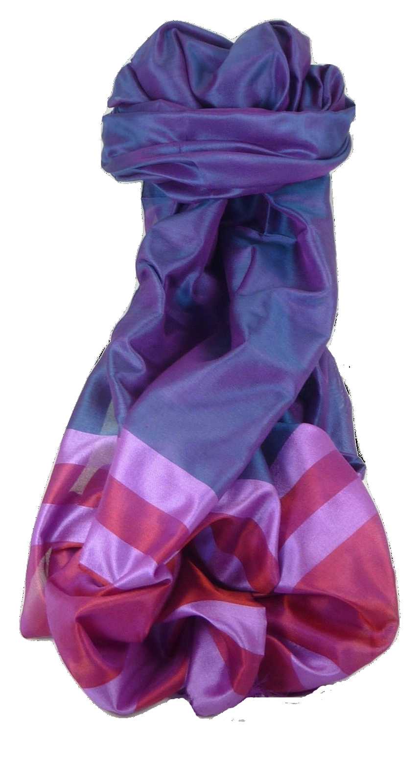 Varanasi Border Sciarpa di Seta Heritage Sandeep 308 da Pashmina & Silk