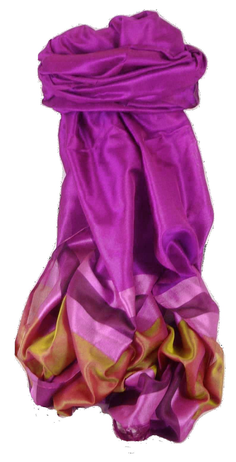 Varanasi Border Sciarpa di Seta Heritage Sandeep 309 da Pashmina & Silk