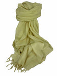 Angora Loose Weave Pashmina Cream by Pashmina & Silk