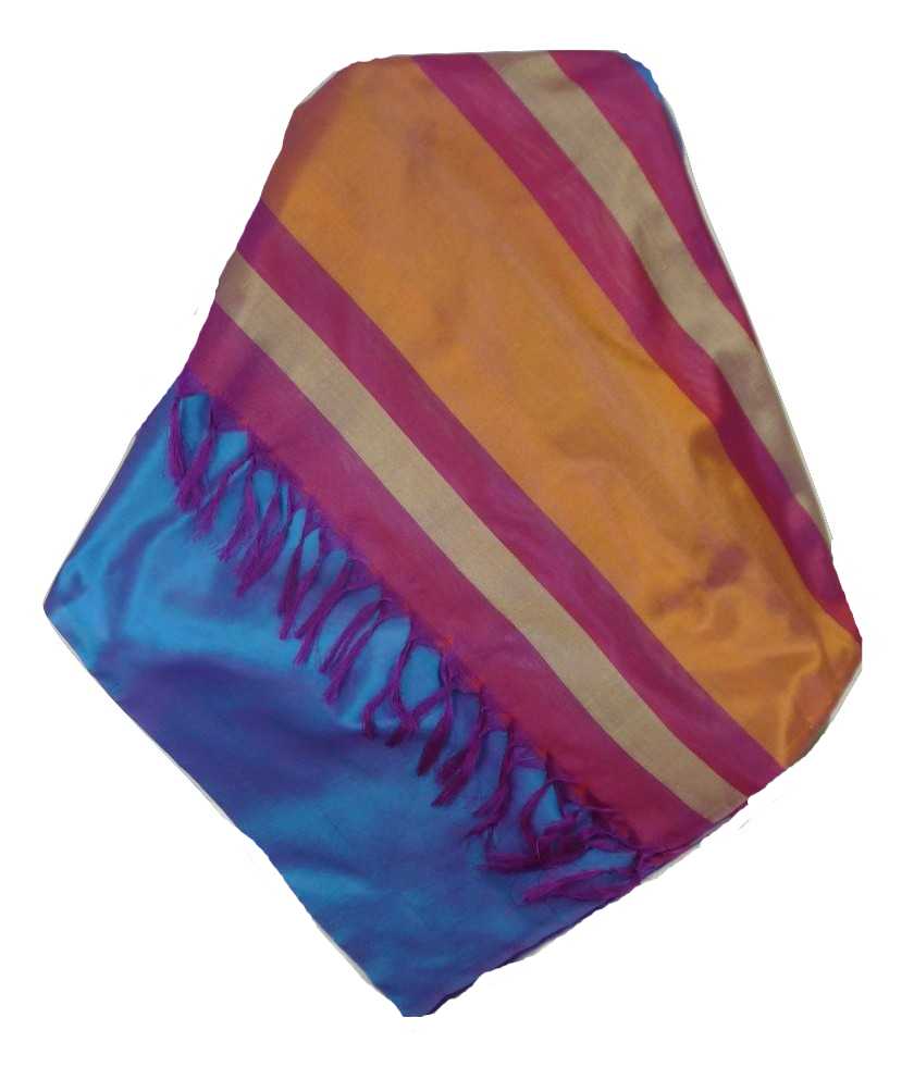 Varanasi Border Sciarpa di Seta Heritage Sandeep 311 da Pashmina & Silk