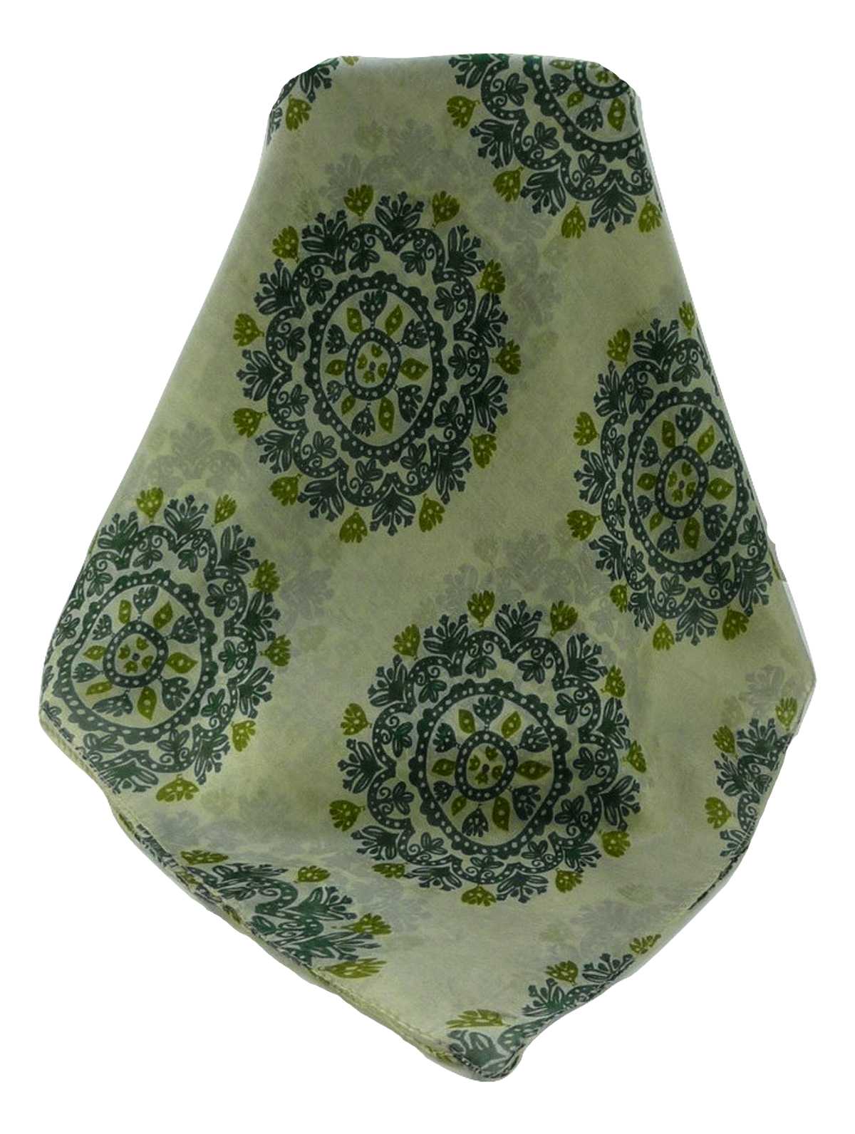 Mulberry Silk Contemporary Square Scarf Floral F231 by Pashmina & Silk