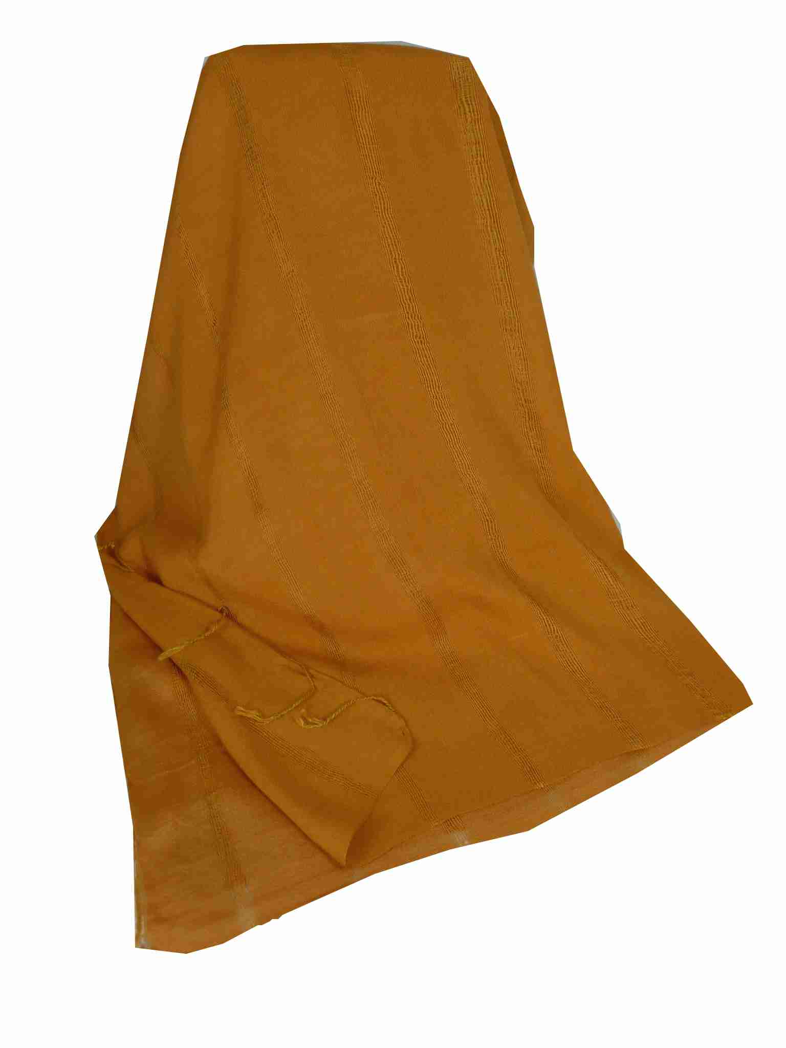 Vietnamese Long Silk Scarf Hue Weave Umber by Pashmina & Silk