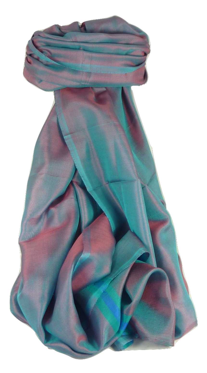 Varanasi Border Sciarpa di Seta Heritage Dasgupta 501 da Pashmina & Silk