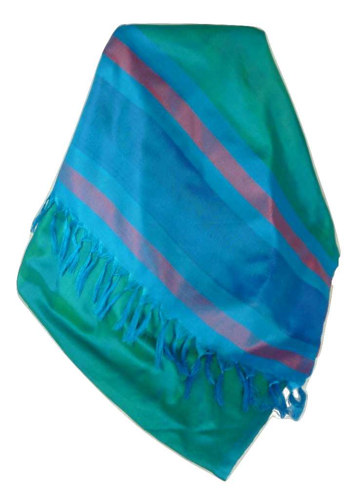 Varanasi Border Sciarpa di Seta Heritage Dasgupta 506 da Pashmina & Silk