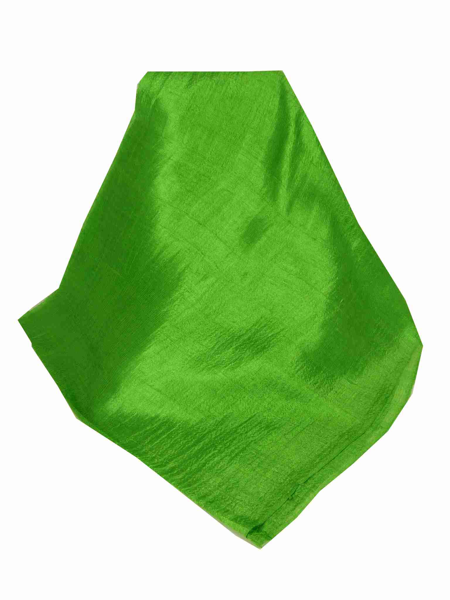 Sciarpa Lunga Seta Cruda Fina Saigon Lua Van Citron Vert da Pashmina & Silk