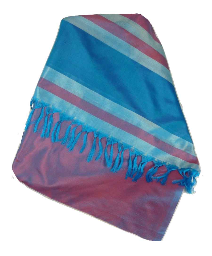 Varanasi Border Sciarpa di Seta Heritage Dasgupta 509 da Pashmina & Silk