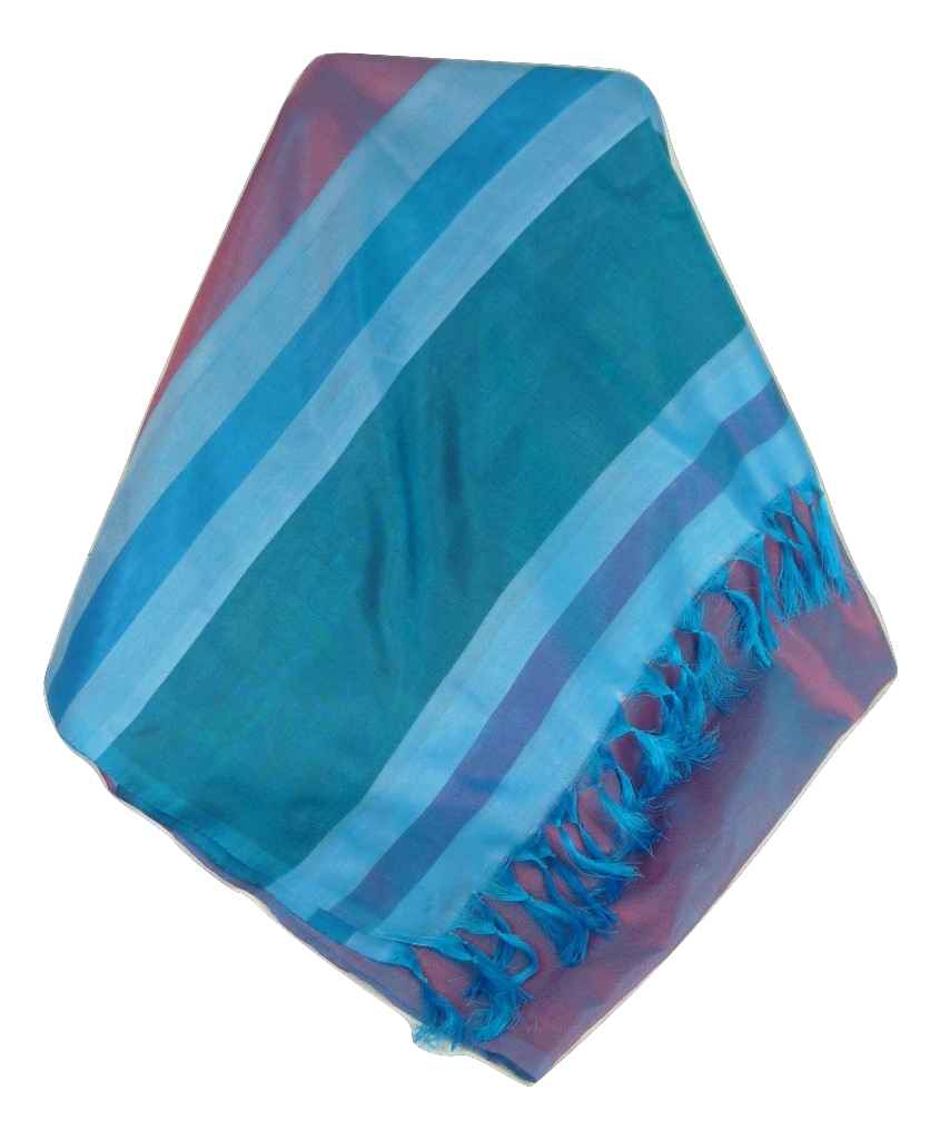 Varanasi Border Sciarpa di Seta Heritage Dasgupta 516 da Pashmina & Silk