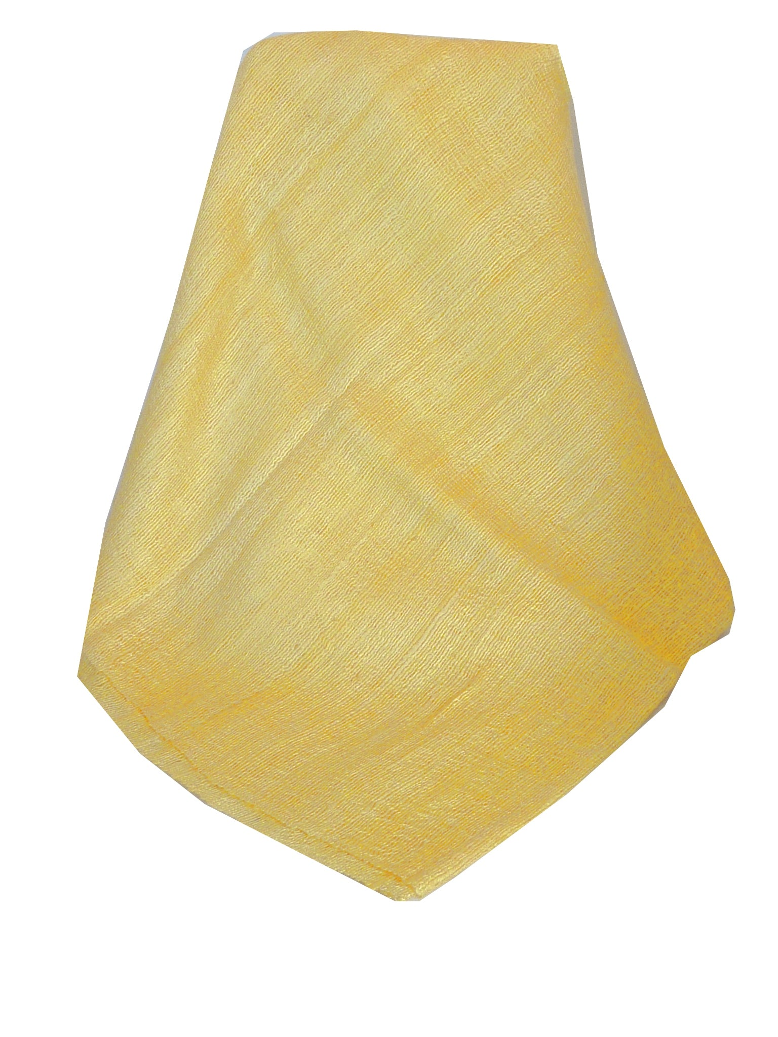 Sciarpa Lunga Seta Cruda Fina Hanoi Cream da Pashmina & Silk