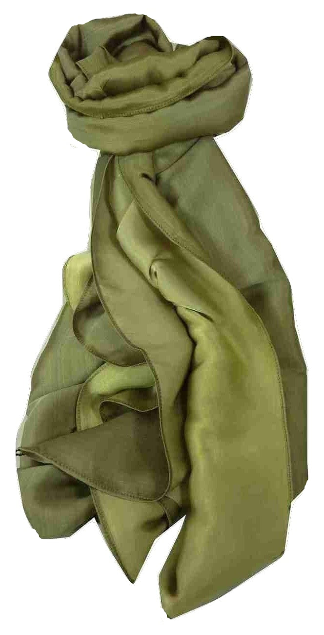 Sciarpa di Seta dal Vietnam Champ-Pa Celery da Pashmina & Silk