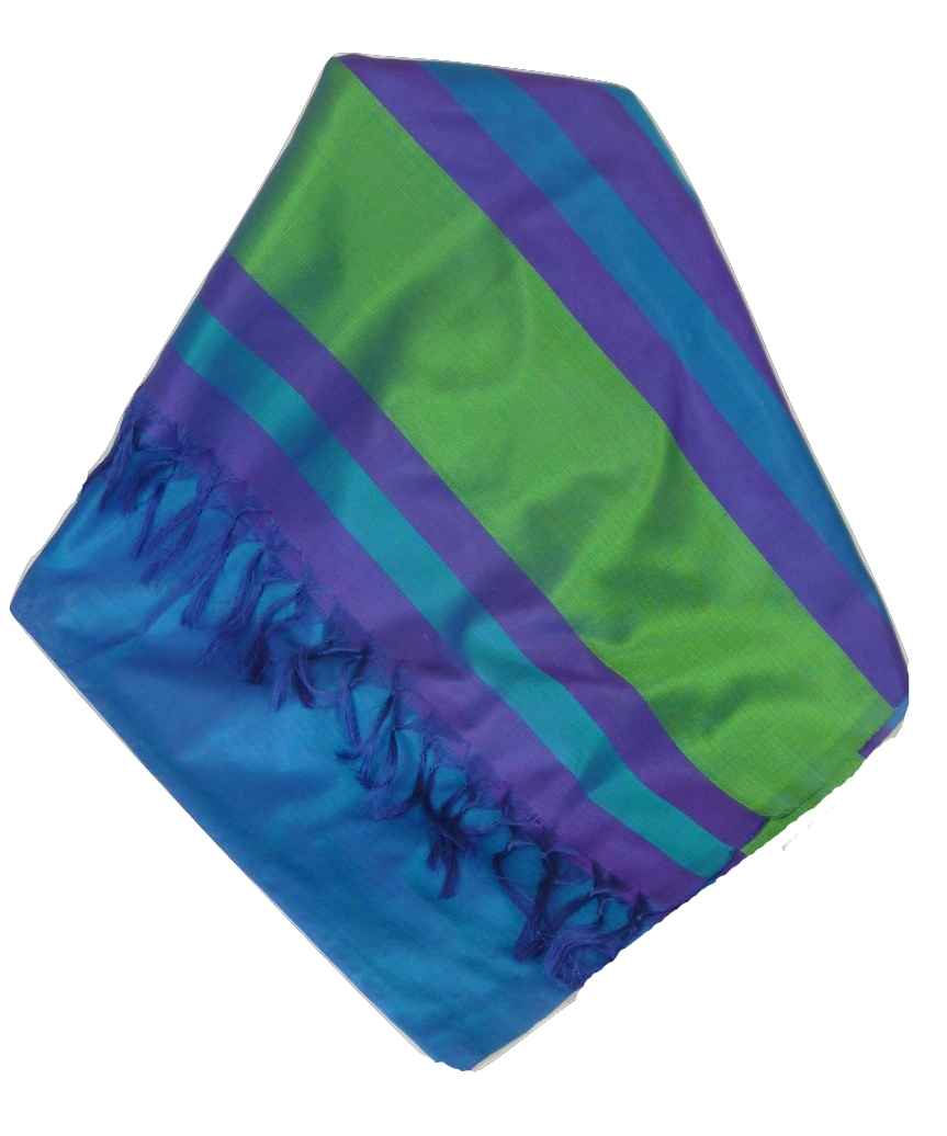 Varanasi Border Sciarpa di Seta Heritage Chaudry 808 da Pashmina & Silk