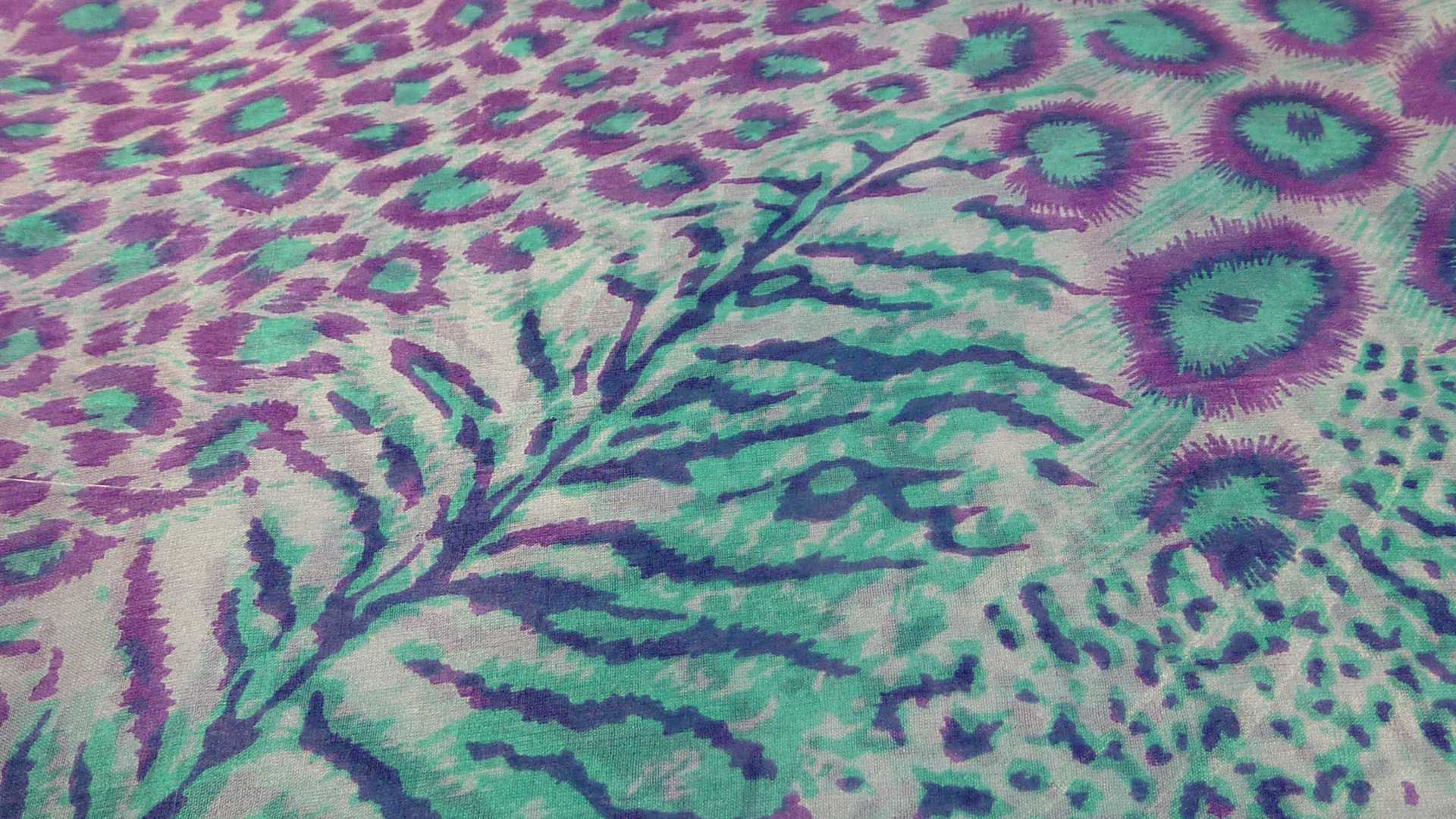 Sciarpa Quadrata Contemporary Seta di Gelso Chanderi Emerald da Pashmina & Silk