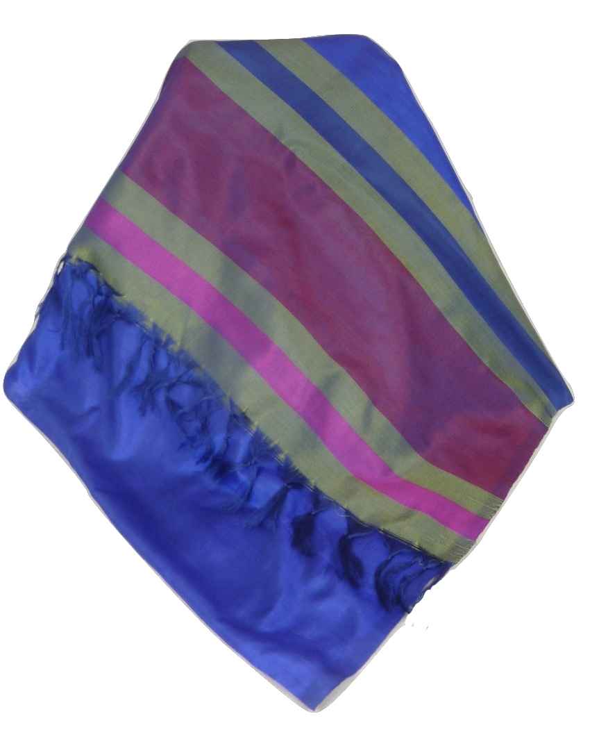 Varanasi Border Sciarpa di Seta Heritage Chaudry 810 da Pashmina & Silk
