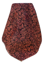 Mulberry Silk Contemporary Square Scarf Quila Rose by Pashmina & Silk