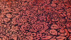 Mulberry Silk Contemporary Square Scarf Quila Rose by Pashmina & Silk