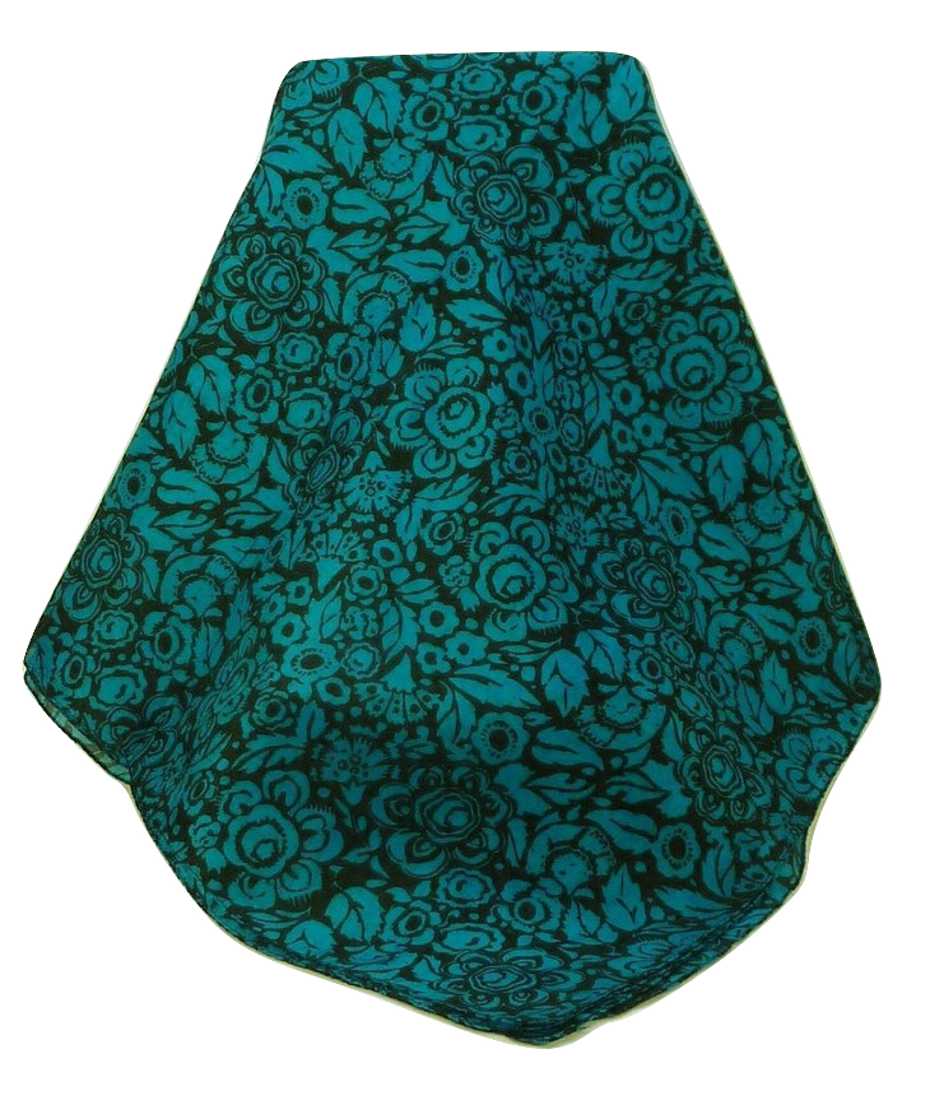 Echarpe Soie de Mûrier Contemporary Quila Aqua de Pashmina & Silk