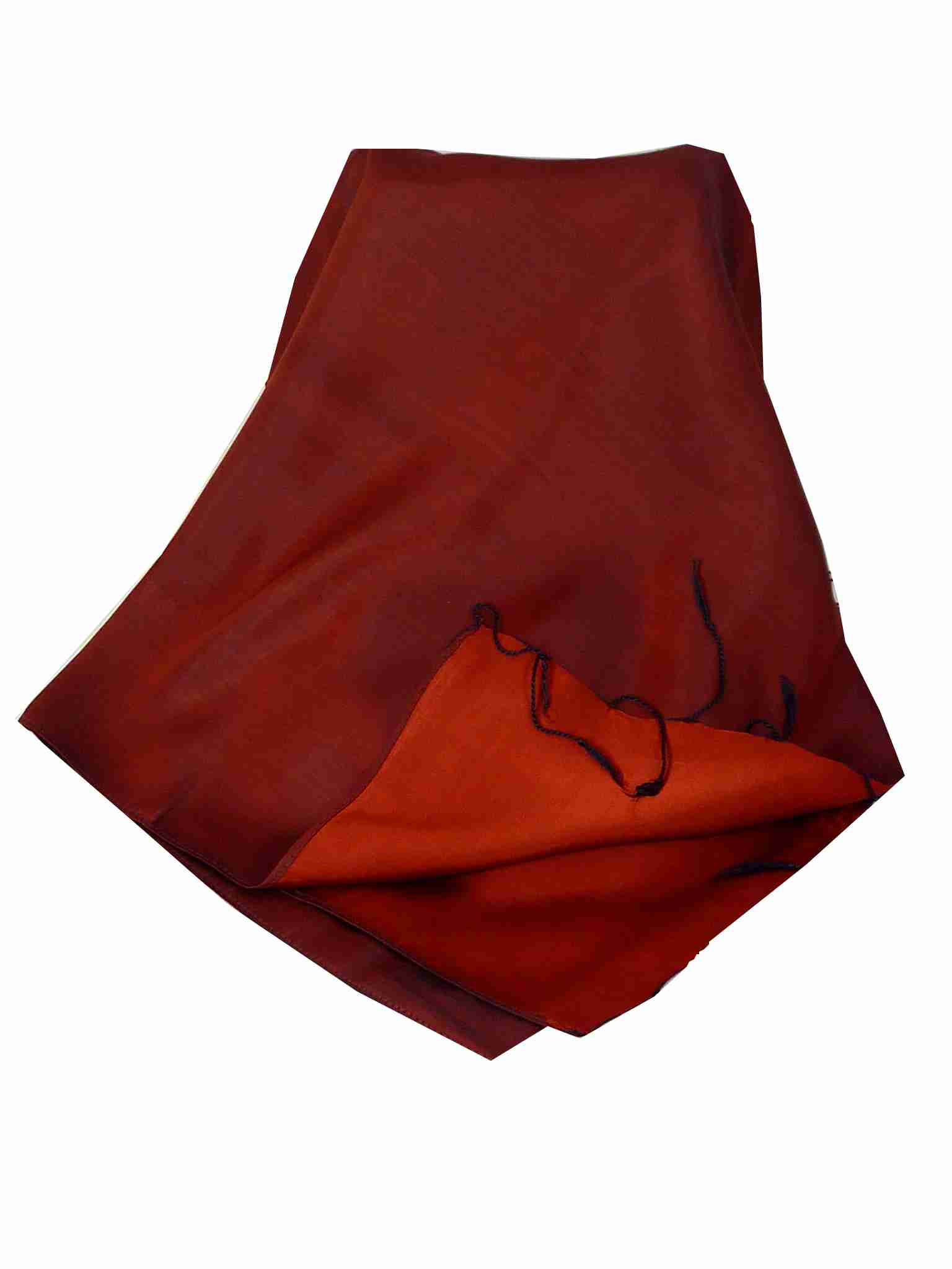 Sciarpa di Seta dal Vietnam Champ-Pa Umber da Pashmina & Silk