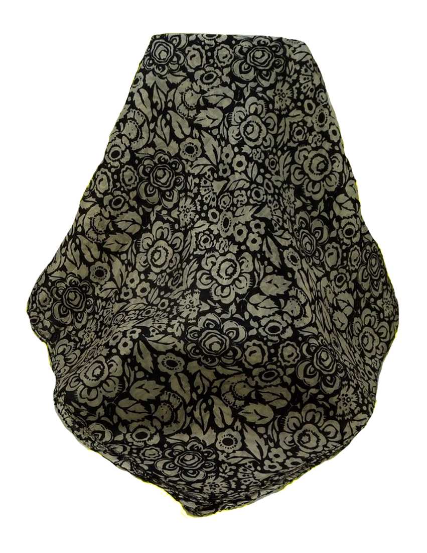 Echarpe Soie de Mûrier Contemporary Quila Black&White de Pashmina & Silk