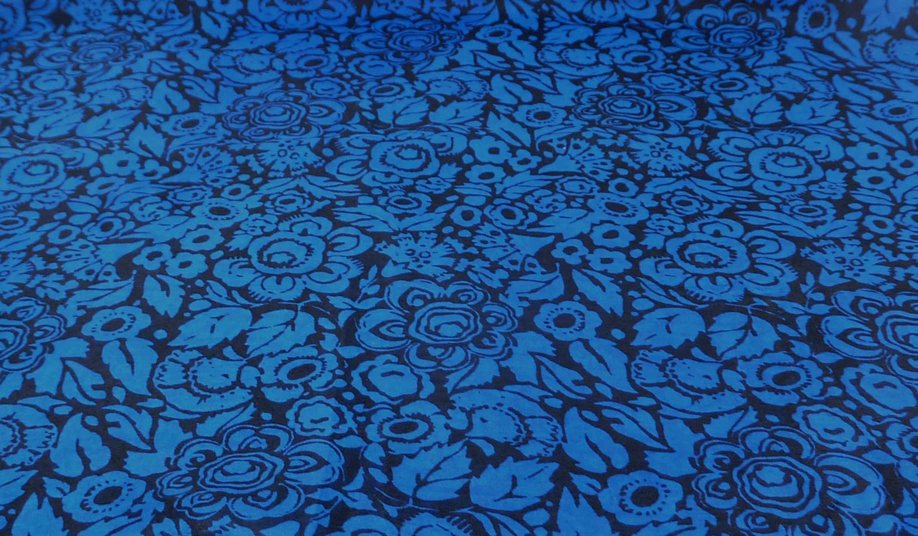 Echarpe Soie de Mûrier Contemporary Quila Sapphire de Pashmina & Silk