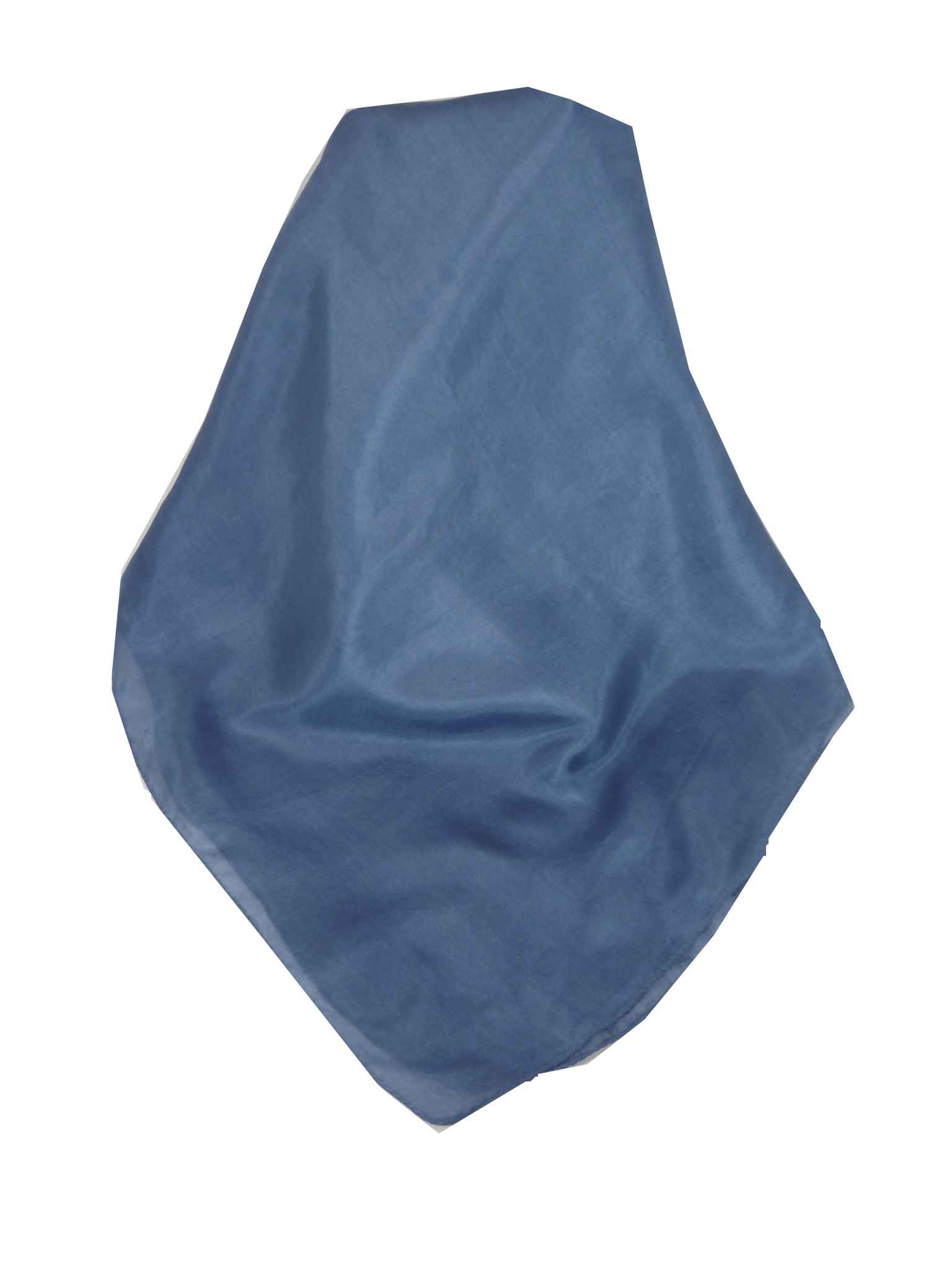 Mulberry Silk Hand Dyed Square Scarf Nigella from Pashmina & Silk